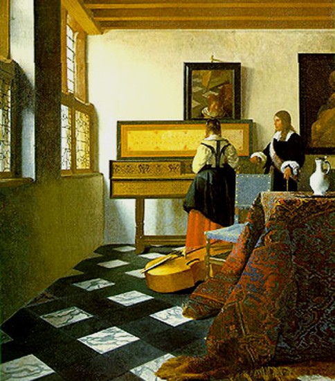 vermeer,lettre du pape jean-paul 2 aux artistes,art-maniac le blog de bmc, http://art-maniac.over-blog.com/ le peintre bmc,