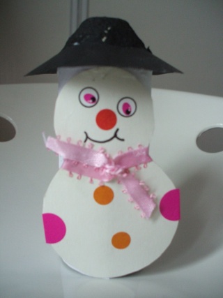 DIY : faire un bonhomme de neige avec un rouleau de papier toilette - Les  p'tites décos de Lolo