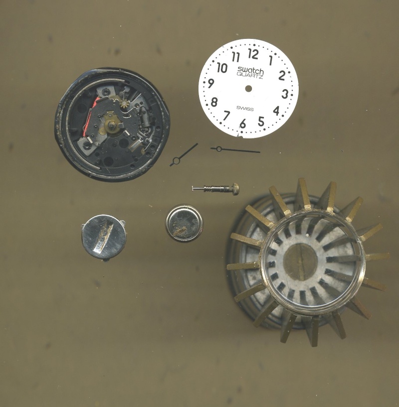 montre swatch changer verre