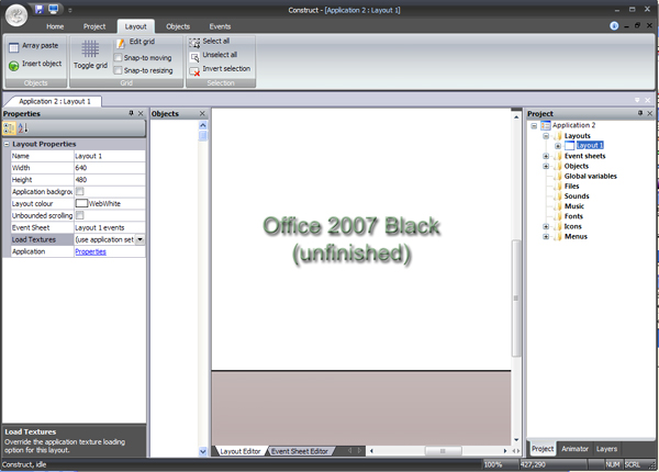 Office 2007 Black