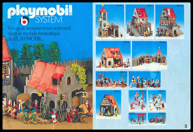 Playmobil vintage moyen âge