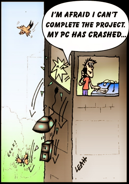 desktop computer cartoon. picture Desktop computer