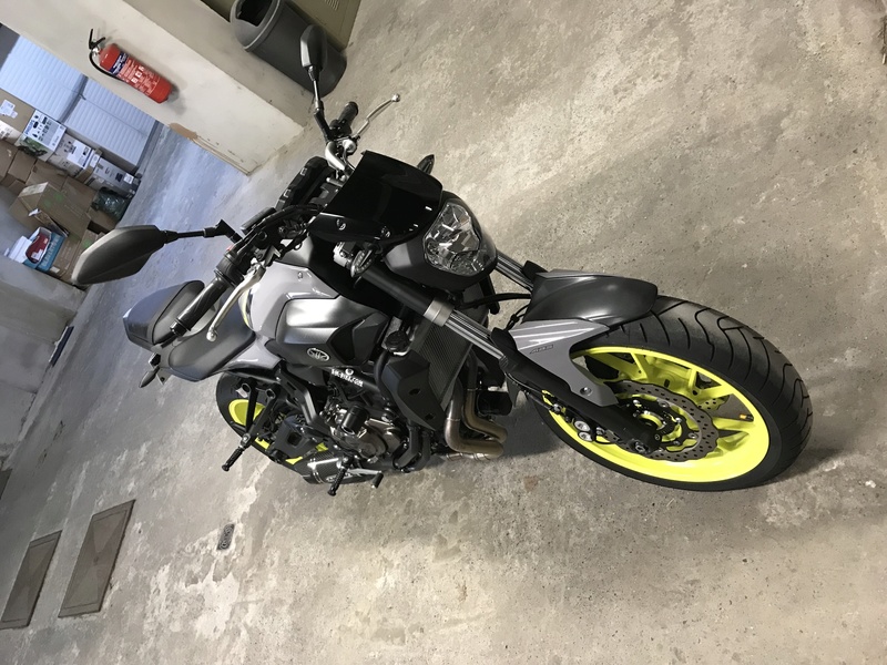 Bande thermique ou peinture collecteurs - Forum Yamaha MT-07 France