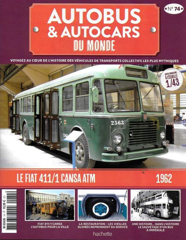 Autobus et autocar miniature - Les Introuvables Hachette Collections