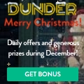 Dunder Casino $/€/£600 bonus + 200 Free Spins