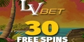 LV BET Casino and Mobile 30 Free Spins no deposit bonus