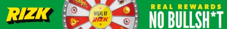 Rizk Casino 10 Free Spins up to $/€25 no deposit bonus