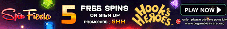 Spin Fiesta Casino 5 Free Spins no deposit bonus