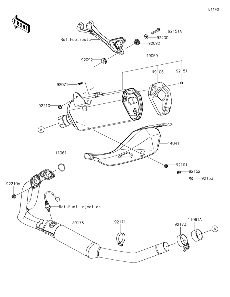 Parts Catalog : all details of the Ninja 400 | Ninja 400 Riders Forum