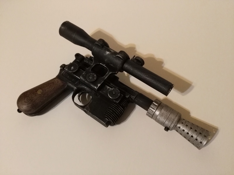 han solo blaster replica full scale metal